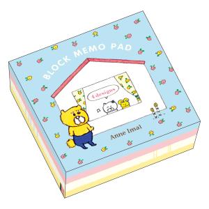 メモ メモ帳 ブロックメモパッド かわいい 今井杏