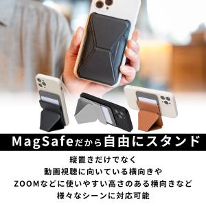 MagSafe カードケース スマホ スタンド...の詳細画像2