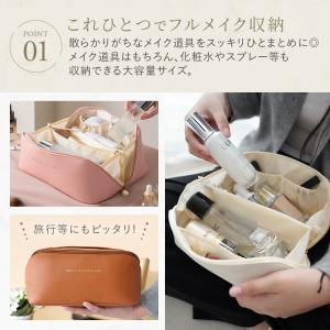 化粧ポーチ メイクポーチ 小物入れ 小さめ コ...の詳細画像3