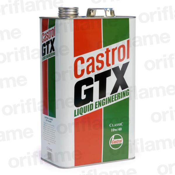 Castrol(カストロール)・クラシック・GTX・オイル XL 10W-40　5L　鉱物油