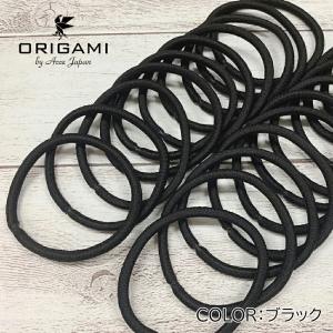 ヘアゴム リングゴム 太 1本 黒 茶 紺 シ...の詳細画像2