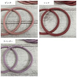 ヘアゴム リングゴム 細 1本 くすみカラー ...の詳細画像4