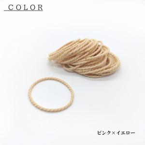 ヘアゴム リングゴム ツイスト ミックス ツイ...の詳細画像2
