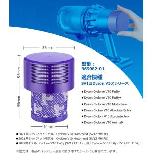 ダイソン 掃除機 V10 SV12 シリーズ用...の詳細画像1