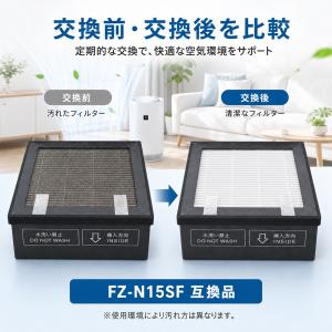 FZ-N15SF シャープ空気清浄機用フィルタ...の詳細画像5