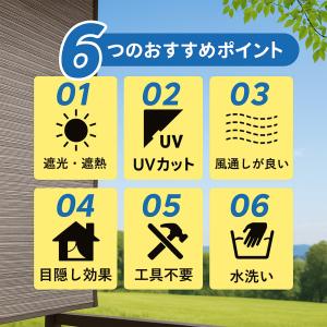 日よけシェード サンシェード 日除けシェード ...の詳細画像2