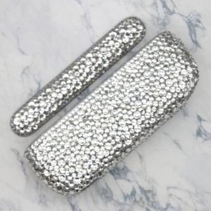 アイコス イルマ ケース ドアカバー付き ILUMA キラキラ デコケース おしゃれ 大人可愛い ビジュー イルマ カバー