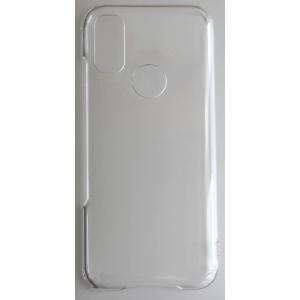 Android One S10専用 ポリカーボネイト製 (PC) 無地 スマホケース クリア 透明 ...