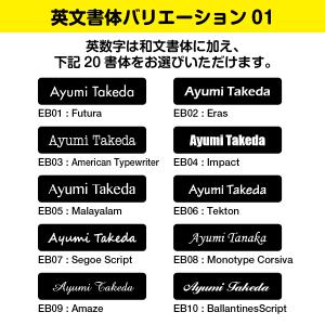 お名前シール【カーボン柄タイプ】+キーホルダー...の詳細画像4