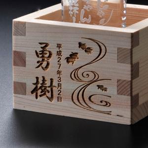 名入れ ギフト LXX 国産桧 1合枡の詳細画像4