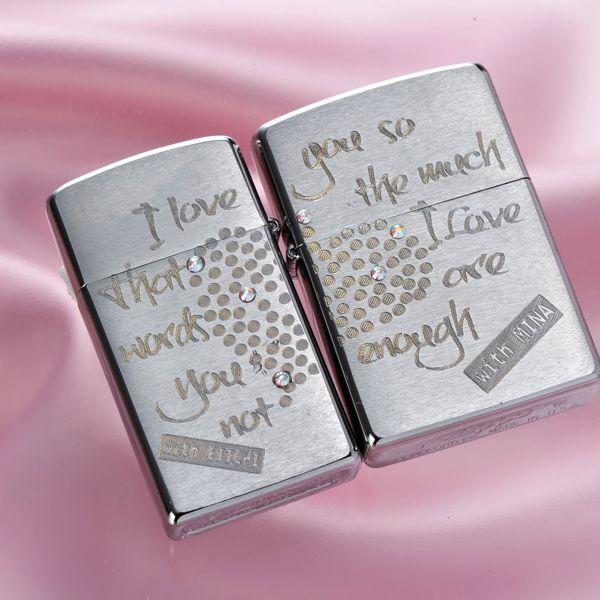 ZIPPO オイルライター　名前入り　誕生日　記念日　おまもり　ギフト 名入れプレゼント　カップル　...