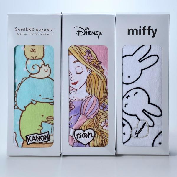 名入れ ギフト CXX タオル 選べるキャラクターフェイスタオル 単品 専用BOX入り