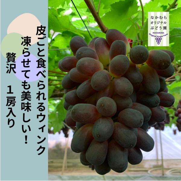 ウィンク1房入り425:80size 中村オリジナルぶどう園