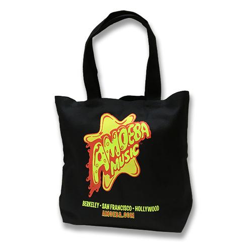 AMOEBA MUSIC - Black Tote Bag アメーバミュージック レコードショップ ...