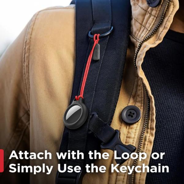 KeySmart - KeySmart AirClip スマートキーホルダー AirTag収納可能 ...