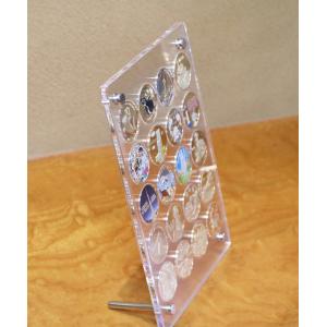 記念メダルアクリルフレーム20穴/観光地にある...の詳細画像2