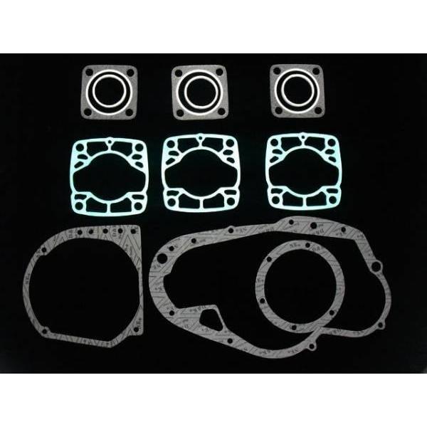 新品 GT380 エンジン ガスケット セット シリンダー ベース マフラー 11141-33080...