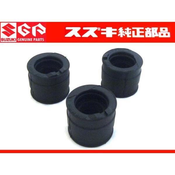 スズキ 純正新品 GT380 初期 後期 キャブレター インシュレーター 1台分 パイプ ラバー キ...