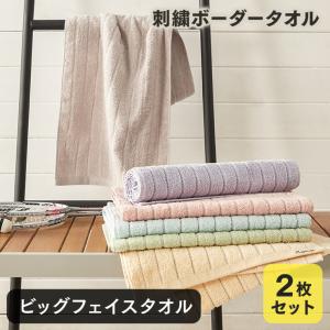 ビックフェイスタオル 2枚セット ミニバスタオル ポイント消化 送料無料