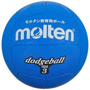 molten(モルテン) ドッジボール ゴム3号球 青 D3B