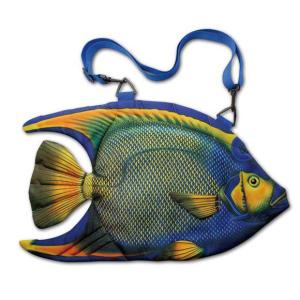 フィッシュバッグ　エンジェルフィッシュ　魚の形のショルダーバッグ｜oriji