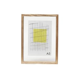 無印良品（MUJI） 写真立て 木製フレーム・A5サイズ用 有効表示寸法