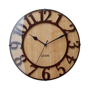 電波時計 おしゃれ 掛け時計 壁掛け時計 人気 ブランド 木製 ナチュラルテイスト ミュゼ ウッド CL-8333｜oriji