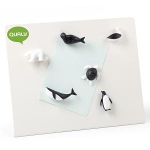 マグネット 磁石 おしゃれ かわいい 動物 QUALY クオリー セーブ ザ オーシャン