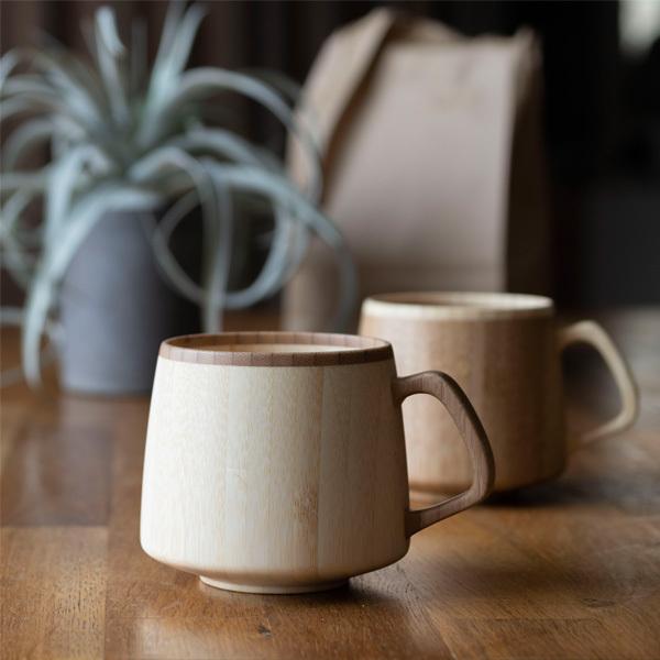 マグカップ ペアセット おしゃれ かわいい 人気 竹製 フランマグ マグ 木製 コーヒーマグ コーヒ...