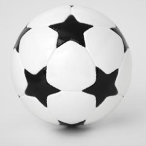 サッカーボール おしゃれ ペロカリエンテ スターボール 星型パネル フットサルボール