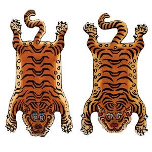 DETAIL（ディテール） 絨毯 マット ラグ トラ 虎 チベタンタイガーラグ