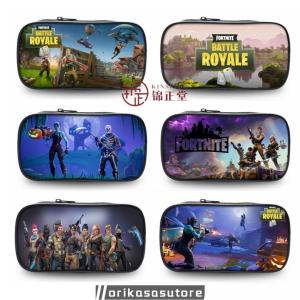 Fortnite グッズ 筆箱 ペンケース 鉛筆 サック 文具 収納 化粧 ポーチ ペンシ ルケース 軽量 通学 ケース ペン フォートナイト ゲームキャラクターグッズ