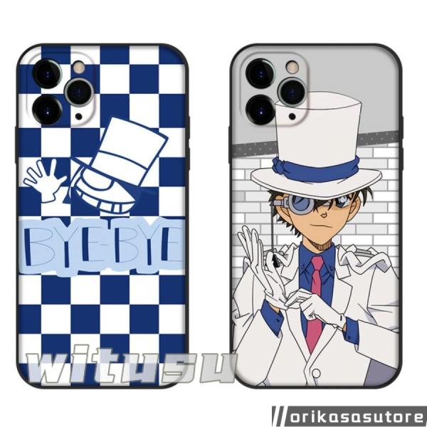 名探偵コナン 怪盗キッド 携帯ケース iPhone 6s iPhone 7 8 14 plus iP...