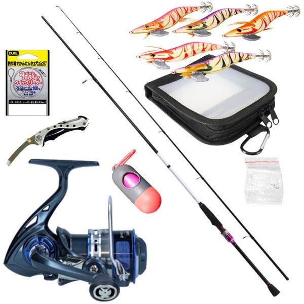 エギング入門6点セット フライデーエギング ＆ スポーツライン 23RA V-MAX 2510 DX...