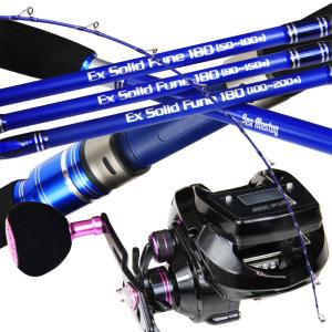 中通し船竿セットインサイダーセリフォス船 80-270＆SeaMastug Digital