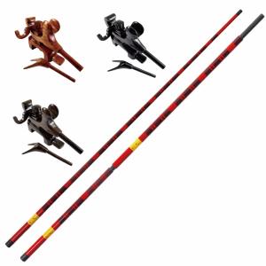 シマノ 普天元 独歩 小仕舞竿掛二本物 / どっぽ へら竿 : つり具 シマノ 普天元 独歩 小仕舞竿掛二本物 / どっぽ へら竿 : つり具