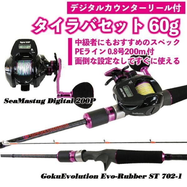 GokuEvolution Evo-Rubber ST 702-1+SeaMastug Digita...