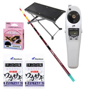 送料無料 多点掛け&通常使い 2種のワカサギ穂先付き ワカサギ電動