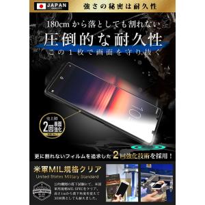 Xperia 1 II ガラスフィルム ブルー...の詳細画像5