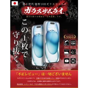 iPhone 15 ガラスフィルム 保護フィル...の詳細画像1
