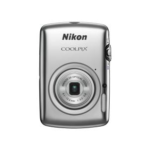 Nikon デジタルカメラ COOLPIX S01 超小型ボディー タッチパネル液晶 ミラーシルバー...