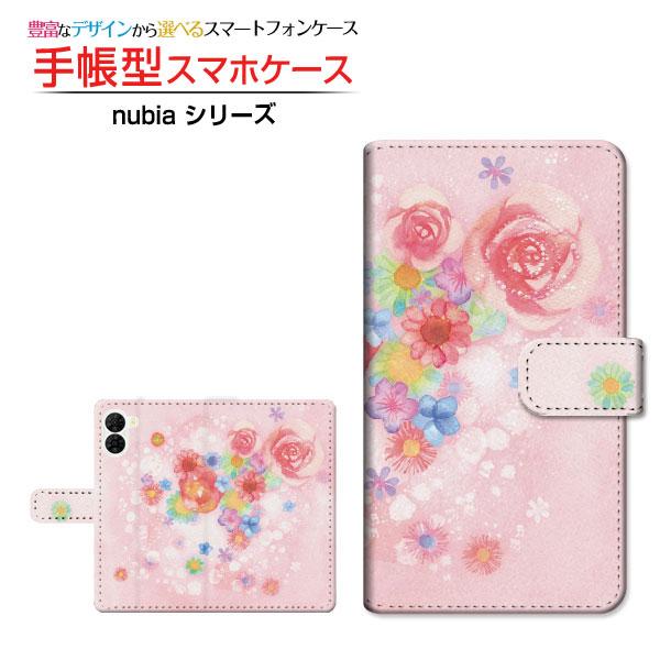 スマホケース nubia S2 A504ZT クリアケース付 Y!mobile 手帳型 ケース カメ...
