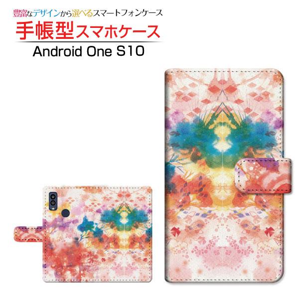 スマホケース Android One S10 S10-KC アンドロイド ワン エステン 手帳型 ケ...