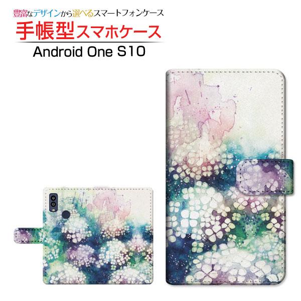 スマホケース Android One S10 アンドロイド ワン エステン 手帳型 ケース カメラ穴...