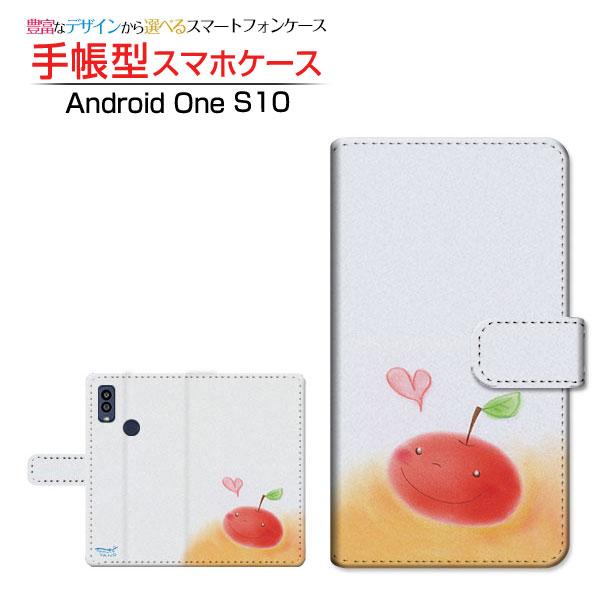 スマホケース Android One S10 アンドロイド ワン エステン 手帳型 ケース カメラ穴...
