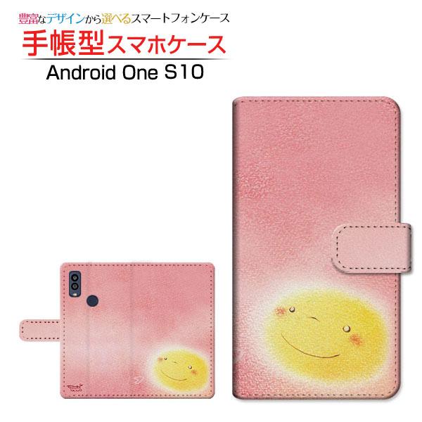 スマホケース Android One S10 アンドロイド ワン 手帳型 ケース カメラ穴対応 パス...