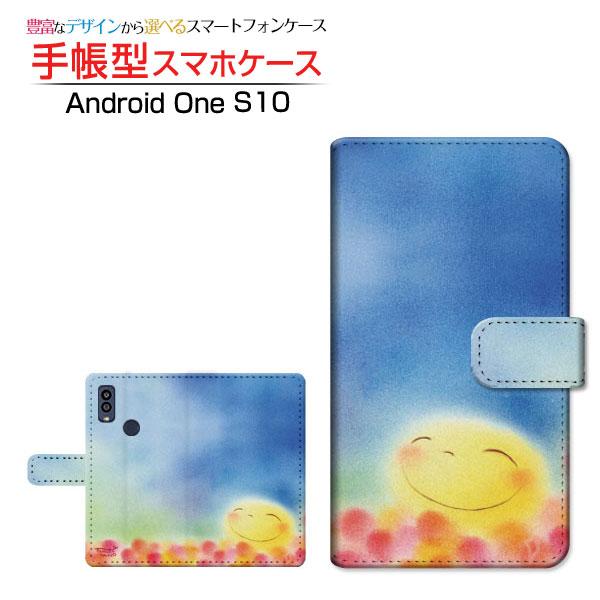スマホケース Android One S10 アンドロイド ワン エステン 手帳型 ケース カメラ穴...