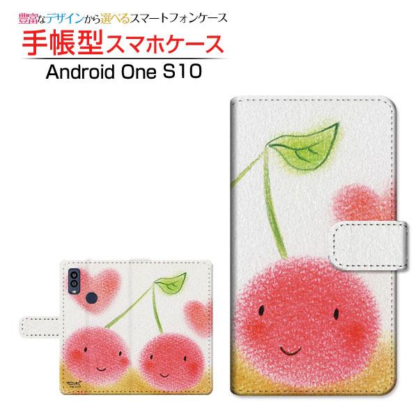 スマホケース Android One S10 アンドロイド ワン エステン 手帳型 ケース カメラ穴...