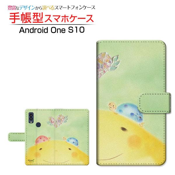 スマホケース Android One S10 アンドロイド ワン 手帳型 ケース カメラ穴対応 ハロ...