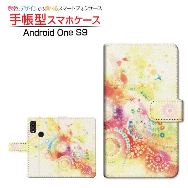 スマホケース Android One S9 アンドロイド ワン 手帳型 ケース カメラ穴対応 F:c...